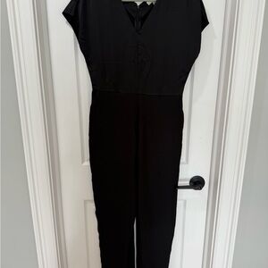 Halston Elegant Black Jumpsuit NWT Small